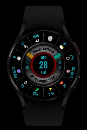 WR 015 Analog Watch Face screenshot 6