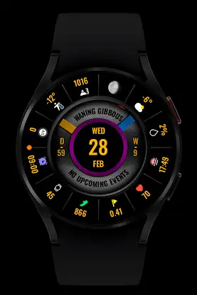 WR 015 Analog Watch Face screenshot 2