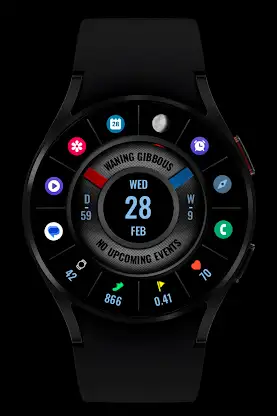 WR 015 Analog Watch Face screenshot 4