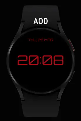 WR 016 Digital Watch Face screenshot 7