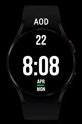 WR 018 Digital Watch Face screenshot 8