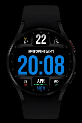 WR 018 Digital Watch Face screenshot 3
