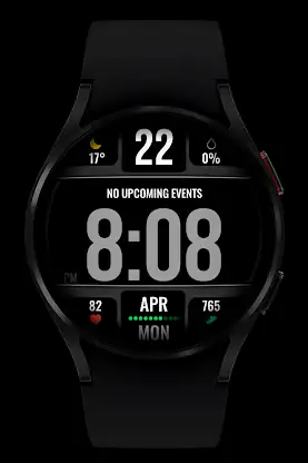 WR 018 Digital Watch Face screenshot 4