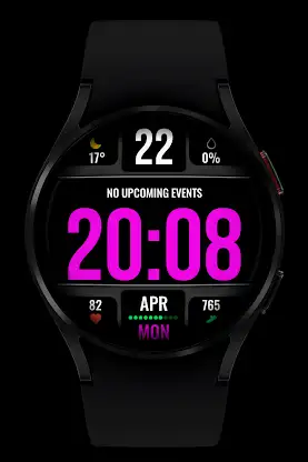 WR 018 Digital Watch Face screenshot 5