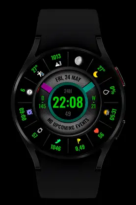 WR 021 Hybrid Watch Face screenshot 3