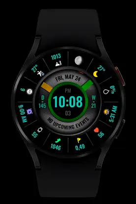 WR 021 Hybrid Watch Face screenshot 4