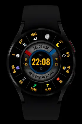 WR 021 Hybrid Watch Face screenshot 5