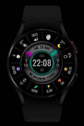 WR 021 Hybrid Watch Face screenshot 7