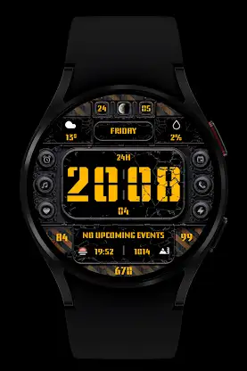 WR 022 Digital Watch Face screenshot 5