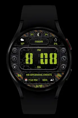 WR 022 Digital Watch Face screenshot 4