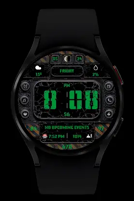 WR 022 Digital Watch Face screenshot 6