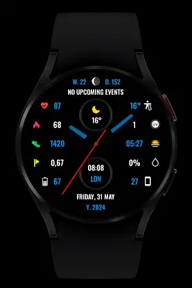 WR 023 Analog Watch Face screenshot 6