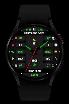 WR 023 Analog Watch Face screenshot 3