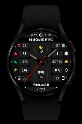 WR 023 Analog Watch Face screenshot 2