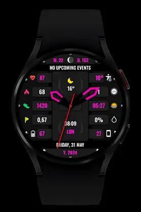 WR 023 Analog Watch Face screenshot 4