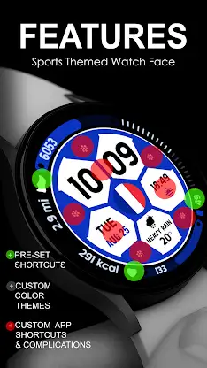 Football Pro Watch Face screenshot 7