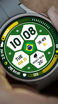 Football Pro Watch Face screenshot 1