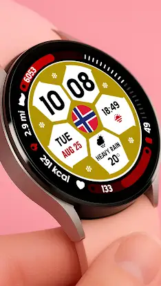 Football Pro Watch Face screenshot 3