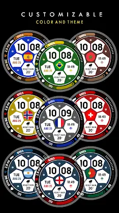 Football Pro Watch Face screenshot 8