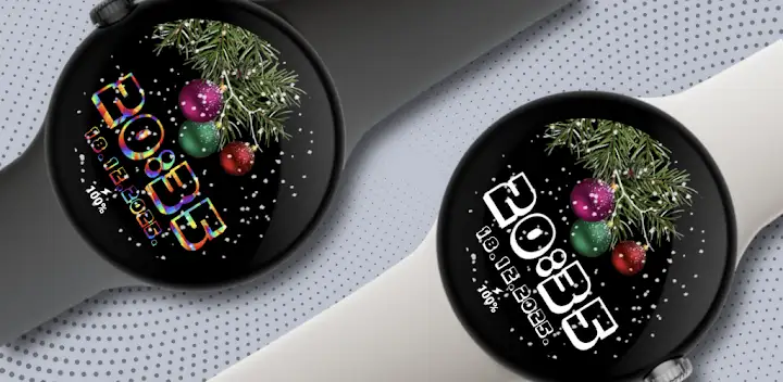 Xmas snow — Android app banner