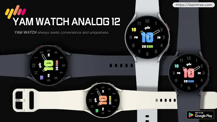 YamWatch Analog 12 screenshot 1