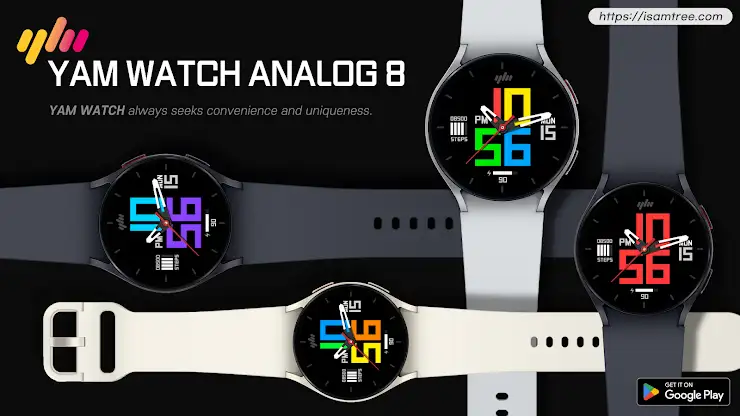 YamWatch Analog 8 screenshot 1