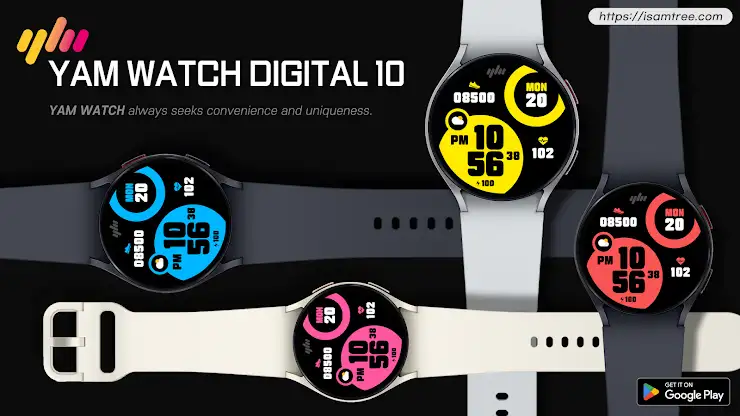 YamWatch Digital 10 screenshot 1