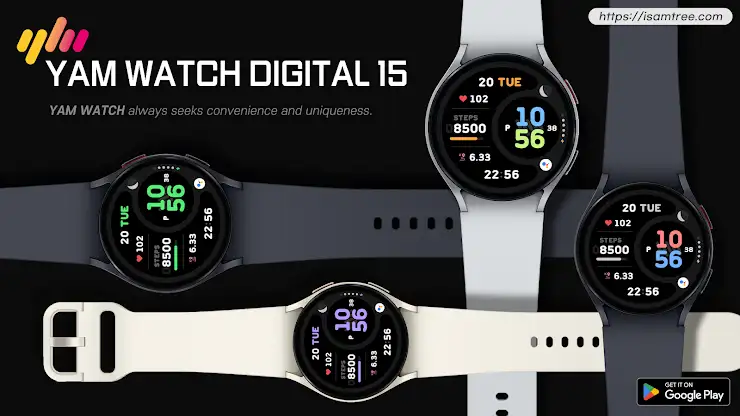 YamWatch Digital 15 screenshot 1