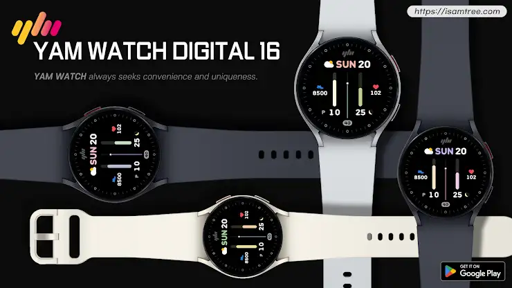 YamWatch Digital 16 screenshot 1