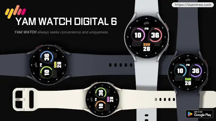 YamWatch Digital 6 screenshot 1