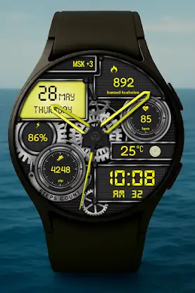 Zybro Hybrid  Watch Face screenshot 5