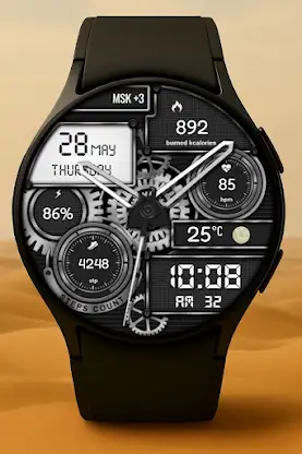 Zybro Hybrid  Watch Face screenshot 2