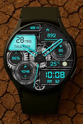 Zybro Hybrid  Watch Face screenshot 7