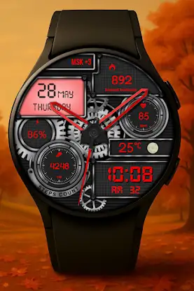 Zybro Hybrid  Watch Face screenshot 3