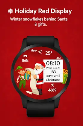 Christmas Dashboard WatchFace screenshot 7