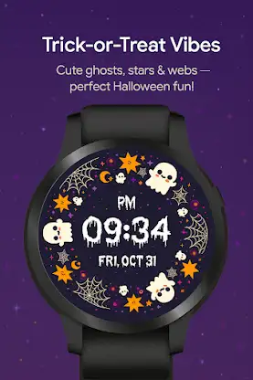 Halloween Magic WatchFace screenshot 4
