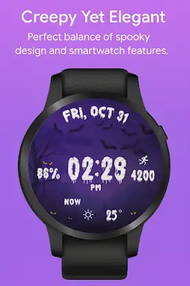 Halloween Night WatchFace screenshot 5
