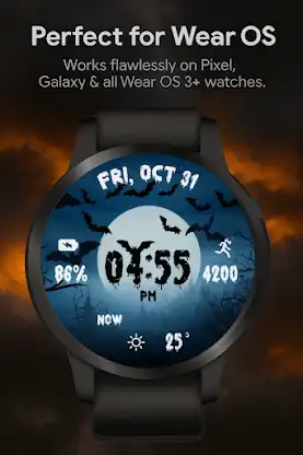Halloween Night WatchFace screenshot 6