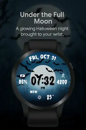 Halloween Night WatchFace screenshot 2