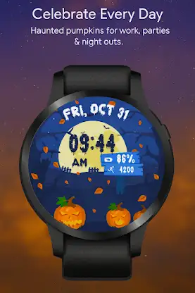 Haunted Pumpkin Watch screenshot 2