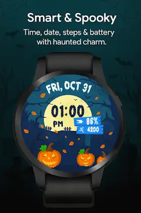 Haunted Pumpkin Watch screenshot 4