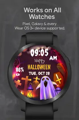Spooky Ghost WatchFace screenshot 2