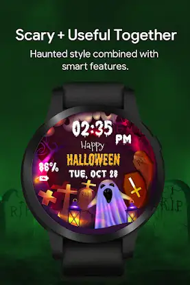 Spooky Ghost WatchFace screenshot 6