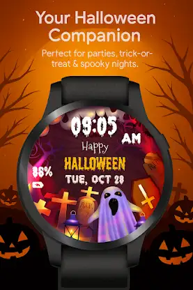 Spooky Ghost WatchFace screenshot 7