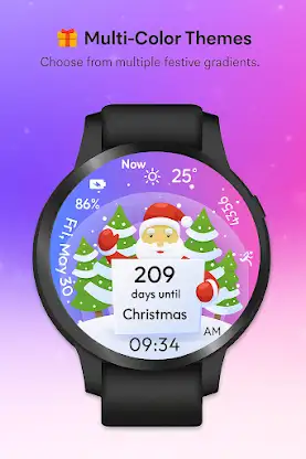 Santa Countdown WatchFace screenshot 8