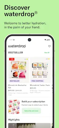 waterdrop® Shopping App screenshot 1