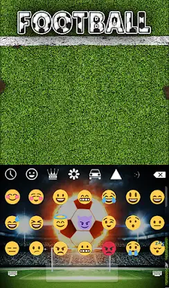 Football Keyboard & Wallpaper screenshot 4