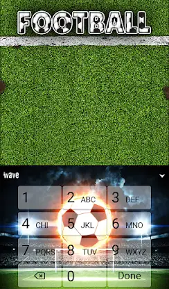 Football Keyboard & Wallpaper screenshot 5