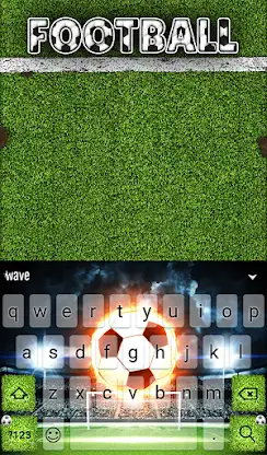 Football Keyboard & Wallpaper screenshot 2