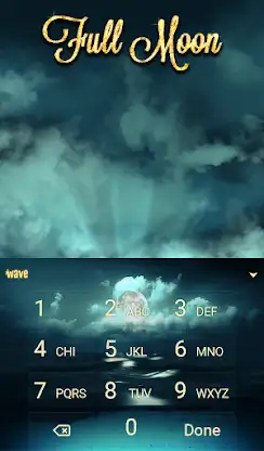 Full Moon Keyboard & Wallpaper screenshot 5